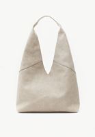 Bayan Krem Askılı Tote Çanta