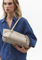 Bayan Krem Askılı Omuz Çantası