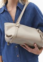 Bayan Krem Askılı Omuz Çantası