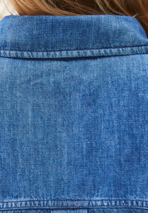 Keten Denim Gömlek ve Keten Gömlek Kombini