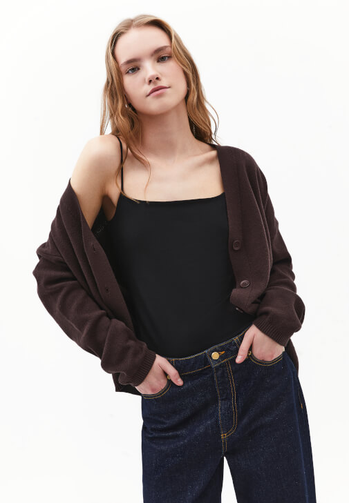 Siyah Modal Askılı Atlet