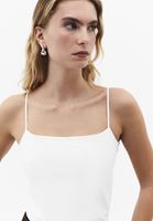 Bayan Krem Modal Askılı Atlet