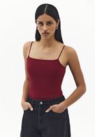 Bayan Kırmızı Modal Askılı Atlet