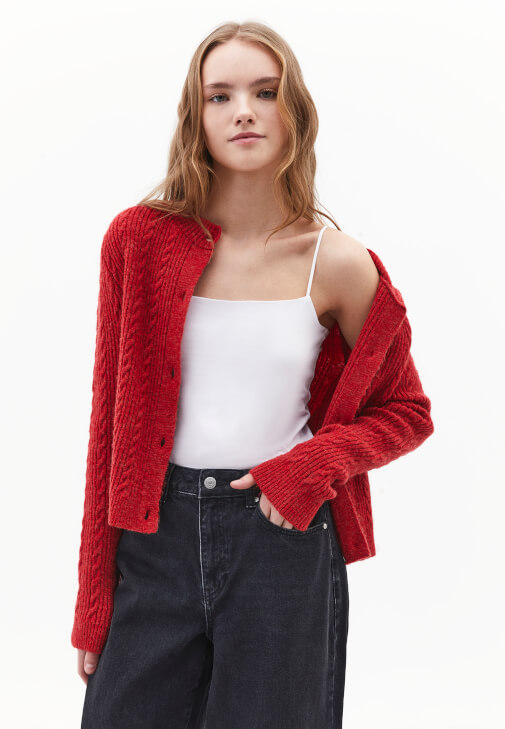 Beyaz Modal Askılı Atlet