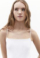 Bayan Beyaz Modal Askılı Atlet