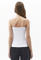 Bayan Beyaz Modal Askılı Atlet