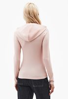 Bayan Pembe Modal Kapüşonlu Bluz