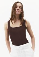 Bayan Kahverengi Modal Kare Yaka Atlet