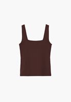 Bayan Kahverengi Modal Kare Yaka Atlet