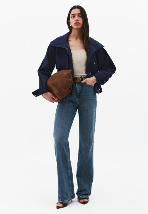 Modal Atlet ve Bootcut Pantolon Kombini