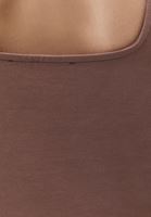 Bayan Kahverengi Modal Kare Yaka Atlet