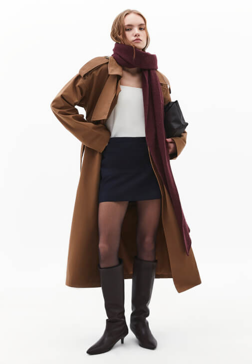 Modal Tişört ve Şort Etek Kombini