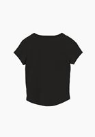 Bayan Siyah Modal V Yaka Tişört
