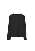 Bayan Siyah Modal V Yaka Tişört