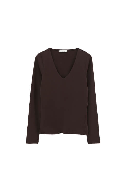 Modal Tişört ve Wide-Leg Pantolon Kombini