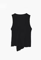 Bayan Siyah Modal Aksesuar Detaylı Bluz