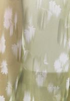 Bayan Çok Renkli Fırfır Detaylı Tül Pelerin