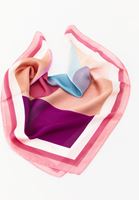 Bayan Pembe Desenli Fular