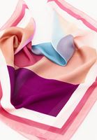 Bayan Pembe Desenli Fular