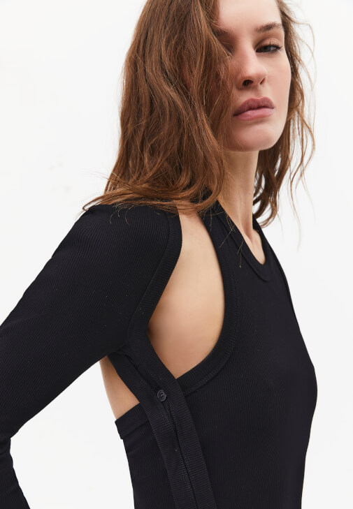 İkili Bluz ve Denim Pantolon Kombini