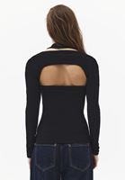 Bayan Siyah Modal İkili Bluz