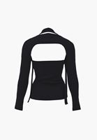 Bayan Siyah Modal İkili Bluz