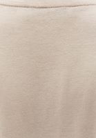 Bayan Bej Modal Sıfır Yaka Tişört