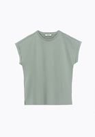 Bayan Yeşil Modal Bot Yaka Tişört