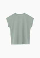 Bayan Yeşil Modal Bot Yaka Tişört