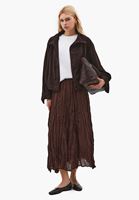 Bayan Beyaz Modal Bot Yaka Tişört