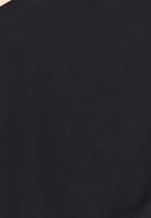 Bayan Siyah Modal Asimetrik Tişört