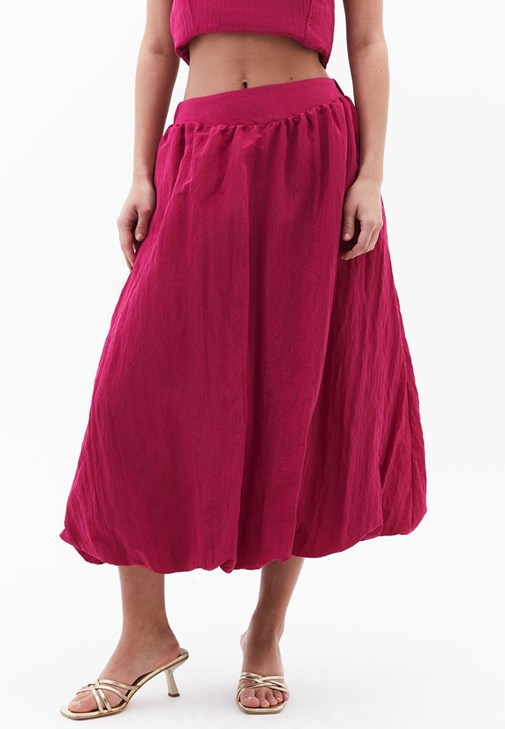 Modal Balon Etek ve Modal Atlet Kombini