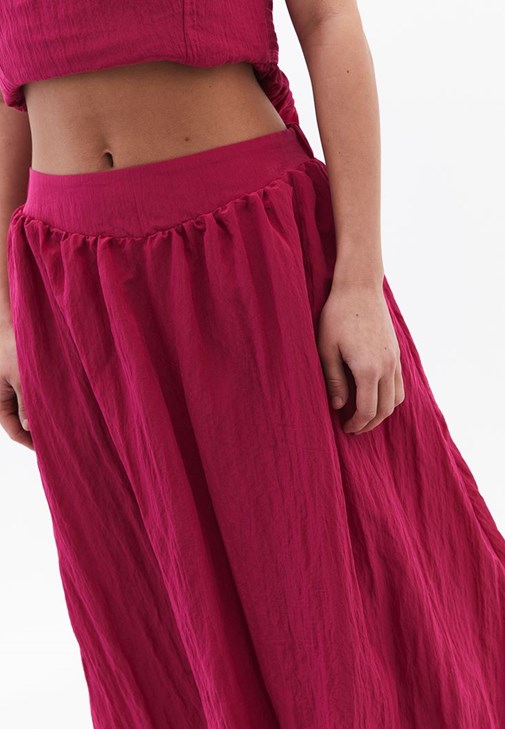 Modal Balon Etek ve Modal Atlet Kombini