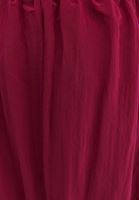 Bayan Pembe Modal Yüksek Bel Balon Etek