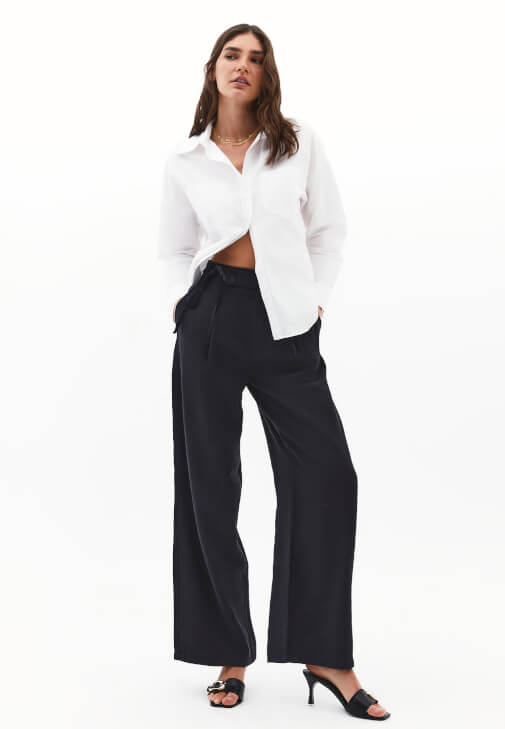  Modal Straight-Fit Pantolon