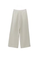 Bayan Krem Modal Straight-Fit Pantolon