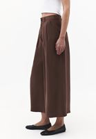 Bayan Kahverengi Modal Culotte Pantolon