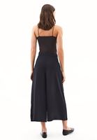 Bayan Siyah Modal Culotte Pantolon