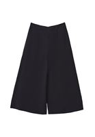 Bayan Siyah Modal Culotte Pantolon