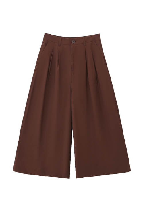Culotte Pantolon ve U Yaka Atlet Kombini