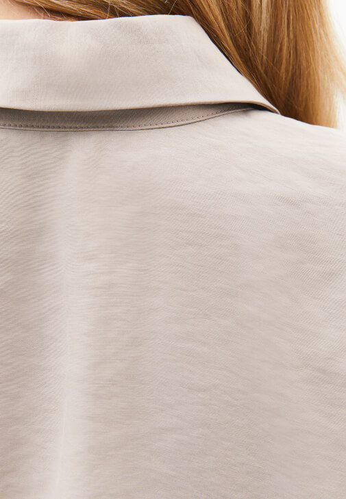 Oversize Gömlek ve Pantolon Kombini