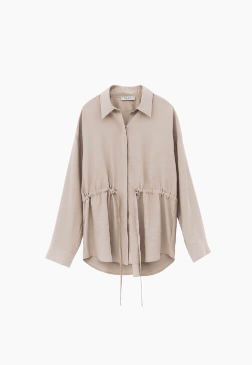 Oversize Gömlek ve Pantolon Kombini