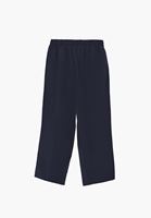 Bayan Lacivert Modal Straight-Fit Pantolon