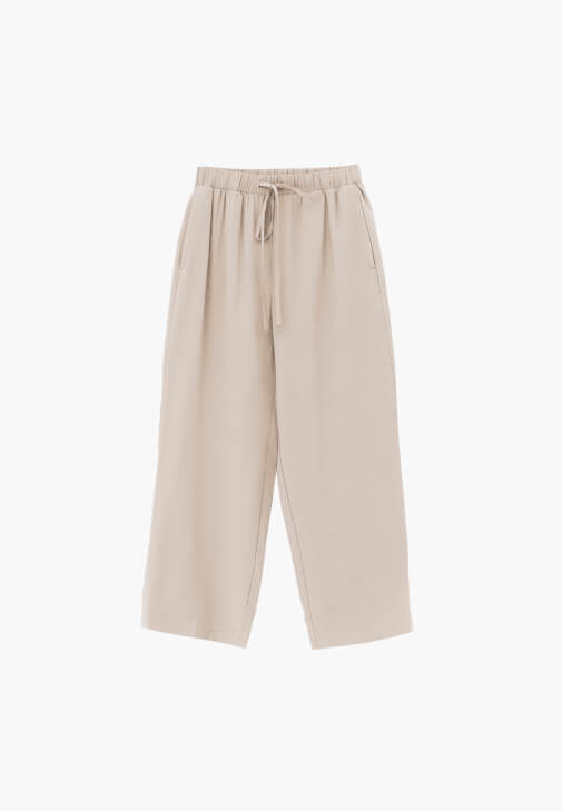 Straight-Fit Pantolon ve Gömlek Kombini