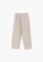 Bayan Bej Modal Straight-Fit Pantolon