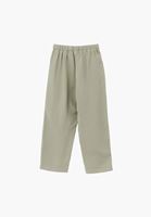 Bayan Yeşil Modal Straight-Fit Pantolon