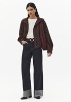 Bayan Krem Modal Bot Yaka Kazak