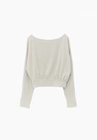 Bayan Krem Modal Bot Yaka Kazak