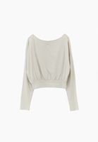 Bayan Krem Modal Bot Yaka Kazak