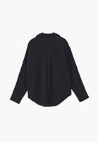 Bayan Siyah Modal Oversize Gömlek